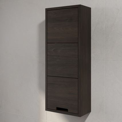 Vannas istabas sienas skapītis GRIBSKOV 90 cm brūns/ozols