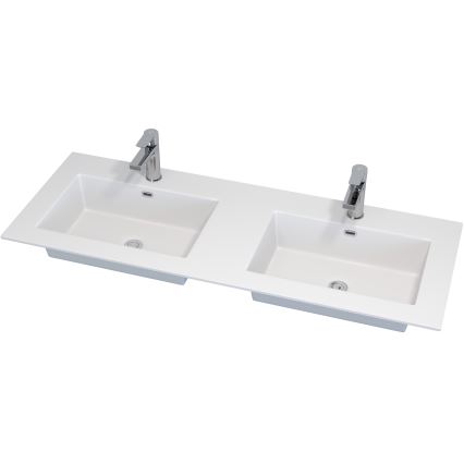 Vannas istabas skapis ar izlietni GRIBSKOV 120 cm bēšs/ozols/balts
