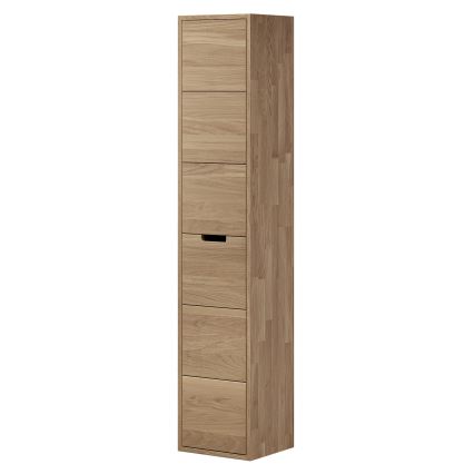 Vannas istabas skapis GRIBSKOV 175 cm, bēšs/ozols