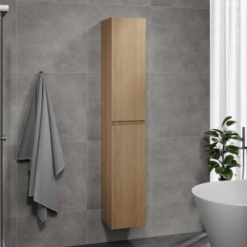 Vannas istabas skapis HENRY 186 cm, ozols