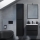 Vannas istabas skapis MOLDE 35x174x32 cm melns