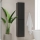 Vannas istabas skapis TRONDHEIM 35x174x30 cm melns
