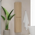 Vannas istabas skapis TRONDHEIM 35x174x30 cm ozols