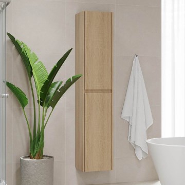 Vannas istabas skapis TRONDHEIM 35x174x30 cm ozols
