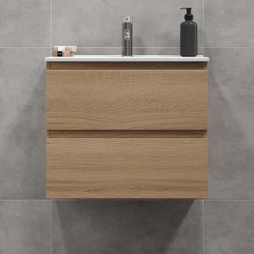 Vannas istabas skapītis ar izlietni CONOR 61 cm ozols