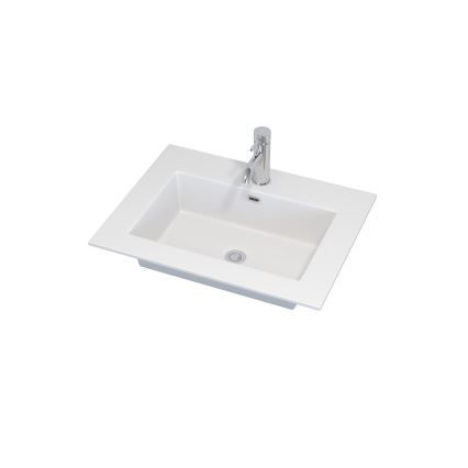 Vannas istabas skapītis ar izlietni GRIBSKOV, 60 cm, bēšs/ozols/balts
