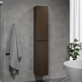 Vannas istabas skapītis KENWOOD, 186 cm, riekstkoka apdare