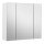 Vannas istabas spoguļskapis SKY, balts