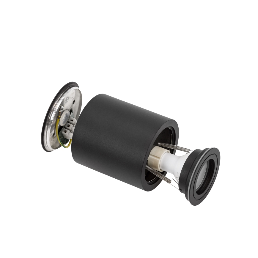 Vannas istabas spotgaismeklis CHLOE 1xGU10/6W/230V IP65 apaļš melns