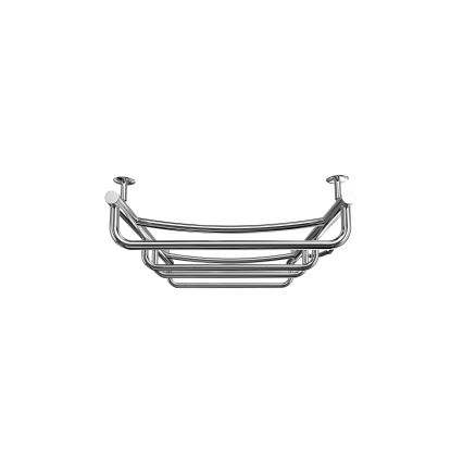 Vannas istabas žeburveida radiators LUX 105W/230V 81x52 cm nerūsējošais tērauds/spīdīgs hroms labais