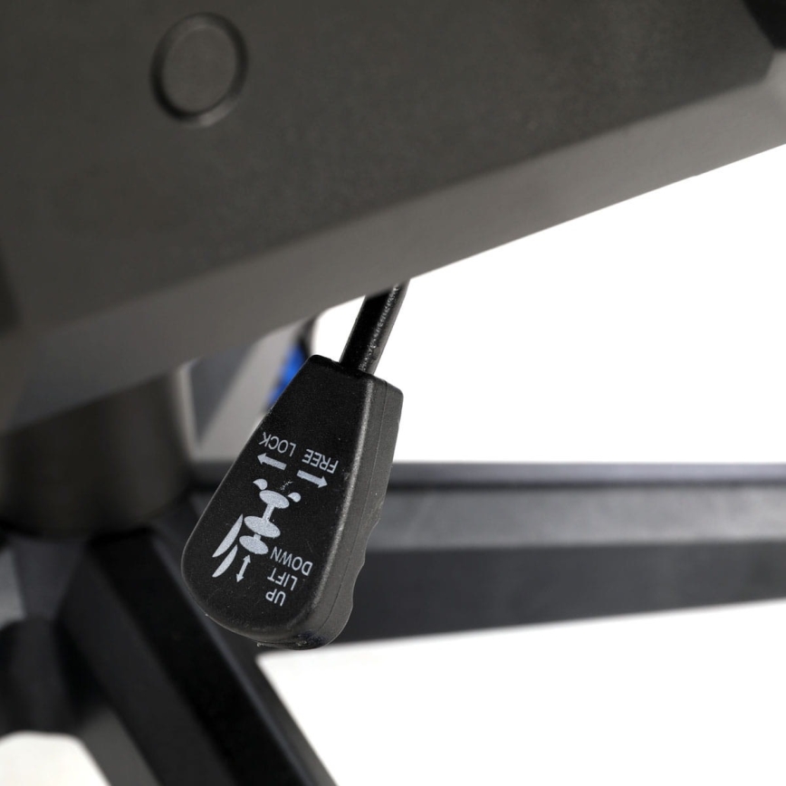 Spēļu krēsls VARR Nascar melns/zils