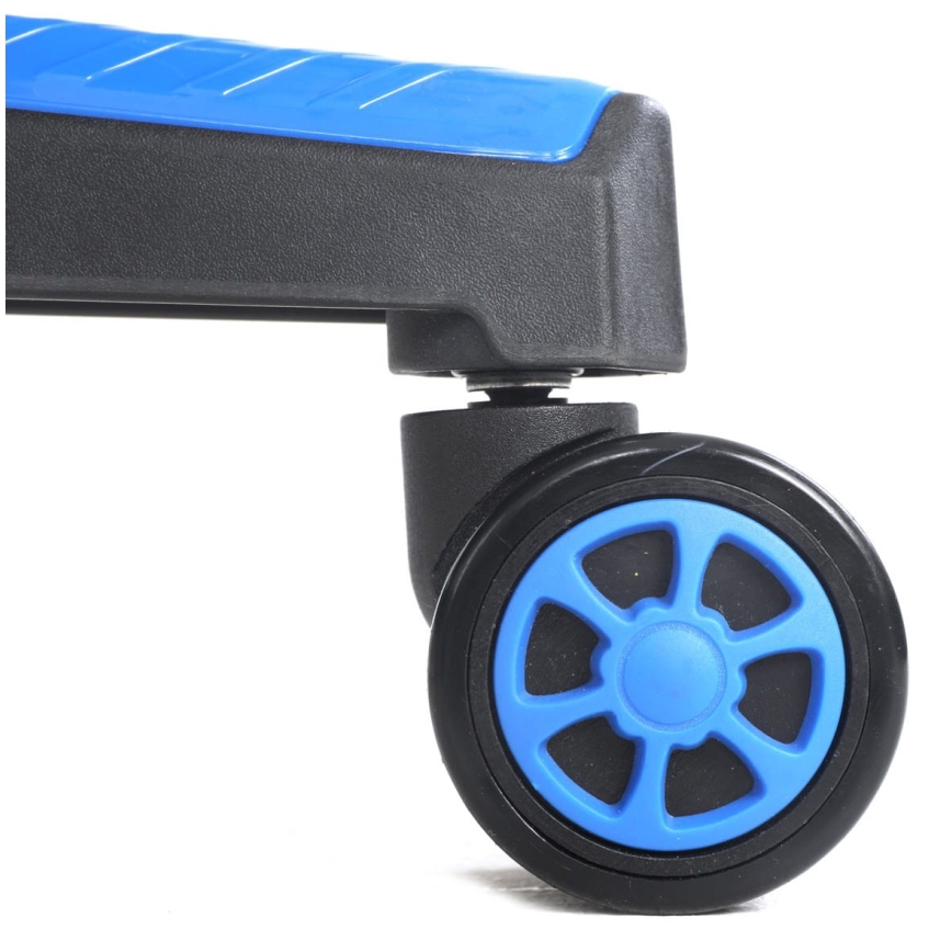 Spēļu krēsls VARR Nascar melns/zils