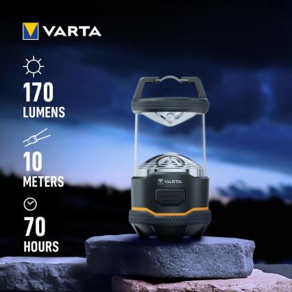 Varta 16550101111 - LED kempinga lukturis L10 LED/4xAA IP54