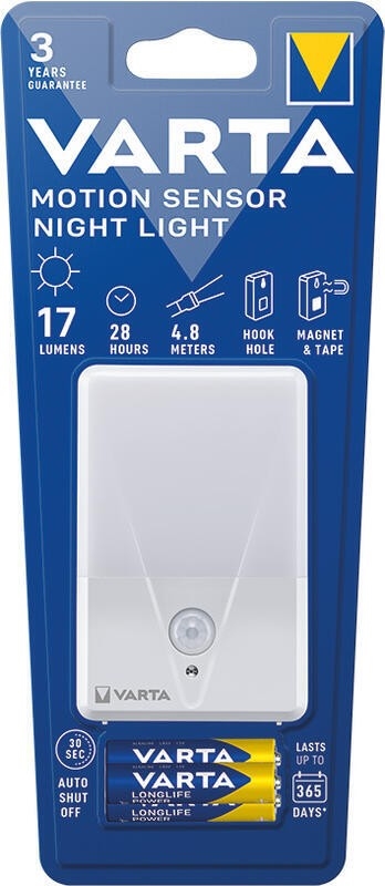 Varta 16624101421 - LED Orientēšanās lampa ar sensoru NIGHT LIGHT LED/3xAAA