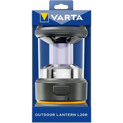 Varta 17550101111 - LED kempinga lukturis L20 LED/3,6V 2600 mAh IP54