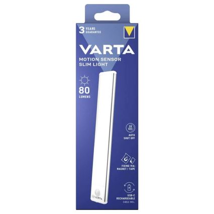 Varta 17624101111 - LED uzlādējams mēbeļu apgaismojums ar kustības sensoru LED/5V