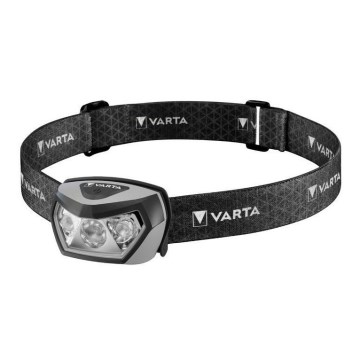 Varta 18650101401 - LED Aptumšojama uzlādējams galvas lampa ar bezvadu lādētāju OUTDOOR SPORTS LED/5V 1800 mAh IPX7