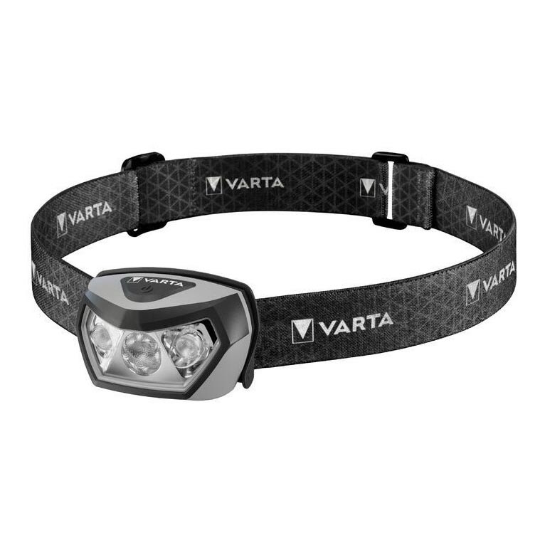 Varta 18650101401 - LED Aptumšojama uzlādējams galvas lampa ar bezvadu lādētāju OUTDOOR SPORTS LED/5V 1800 mAh IPX7