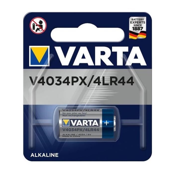 Varta 4034101401 - 1 gab Sēra baterija ELECTRONICS V4034PX/4LR44 6V