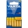 Varta 4103101746 - 6 gab. Sārmaina baterija LONGLIFE AAA 1,5V