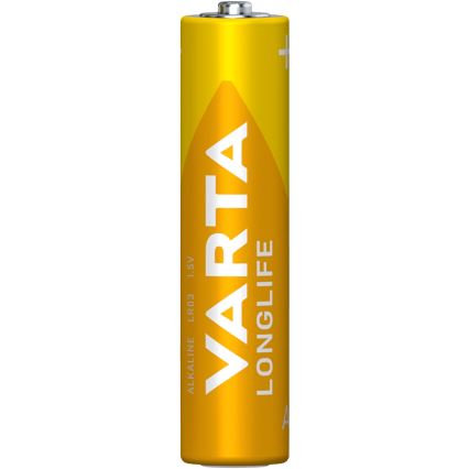 Varta 4103101746 - 6 gab. Sārmaina baterija LONGLIFE AAA 1,5V