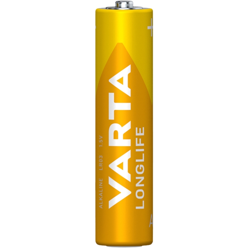 Varta 4103101746 - 6 gab. Sārmaina baterija LONGLIFE AAA 1,5V