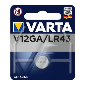 Varta 4278101401 - 1 gab Sēra pogas baterijas ELECTRONICS V12GA 1,5V