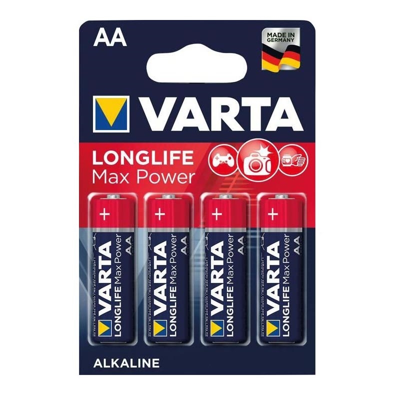 Varta 4706101404 - 4 gab Sēra baterijas LONGLIFE AA 1,5V