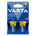 Varta 4914121422 - 2 gab. Alkaliskās baterijas LONGLIFE POWER LR14/C 1,5V