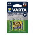 Varta 56706 - 4 gab Pārlādējamas baterijas ACCU AA NiMH/2100mAh/1,2V