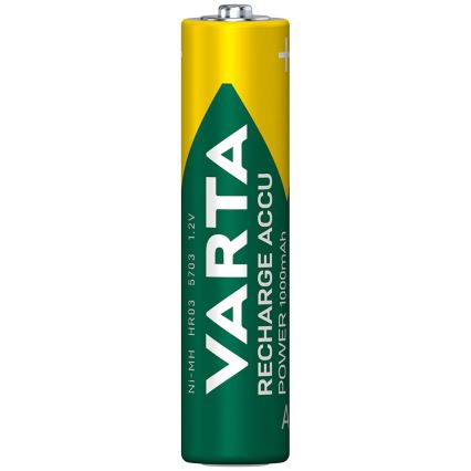 Varta 5703301494 - 3+1 gab Uzlādējamas baterijas ACCU AAA Ni-MH/1000mAh/1,2V