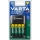 Varta 57652101451 - Baterijas lādētājs 4xAA/AAA 2100mAh 5V