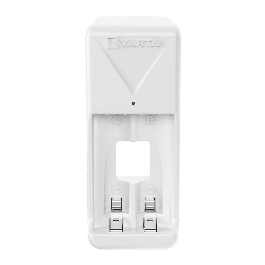 Varta 57656101401 - Bateriju lādētājs 2xAA/AAA 230V