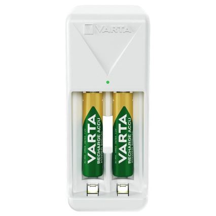 Varta 57656201421 - Bateriju lādētājs 2xAA/AAA 800 mAh 230V