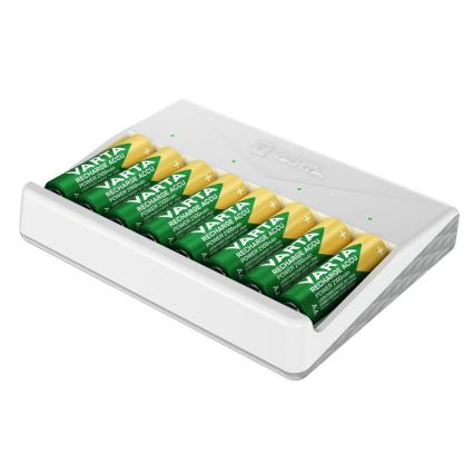 Varta 57659101401 - Bateriju lādētājs 8xAA/AAA 5V