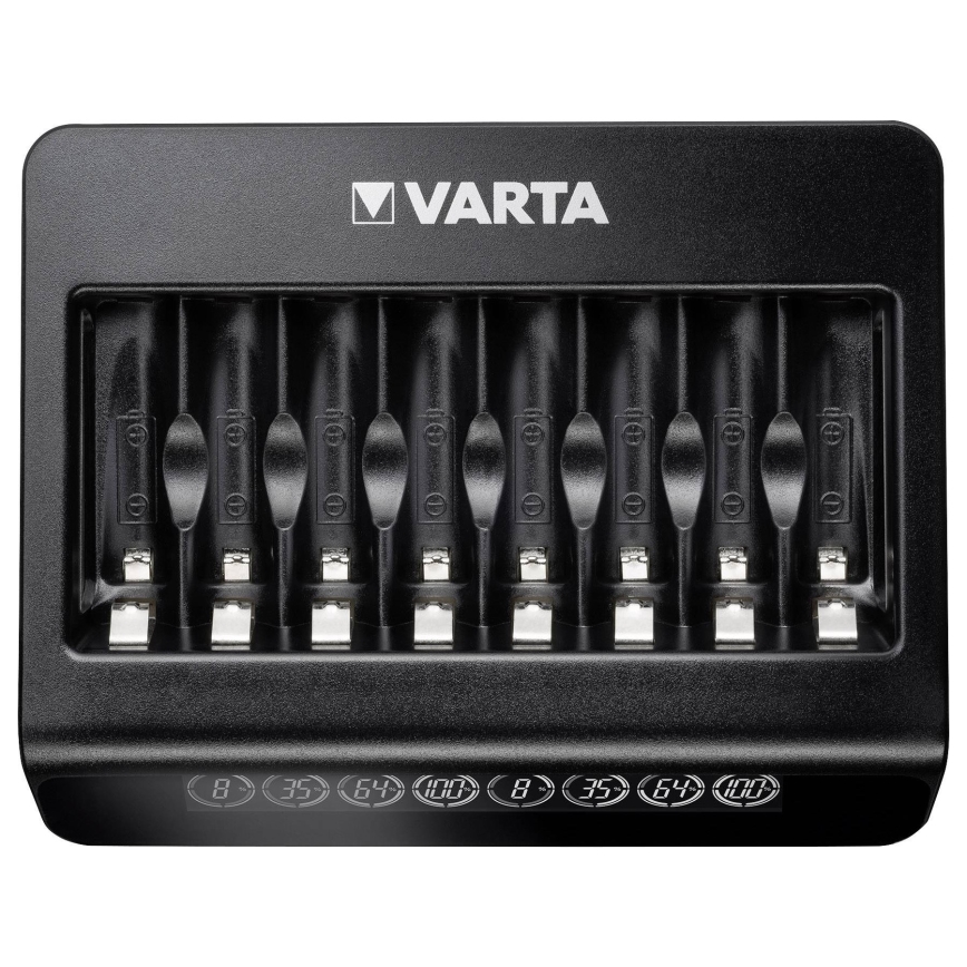 Varta 57681 - LCD Viedais lādētājs 8xAA/AAA uzlāde 2st