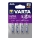 Varta 6103301404 - 4 gab Lititija pogas baterija ULTRA AAA 1,5V