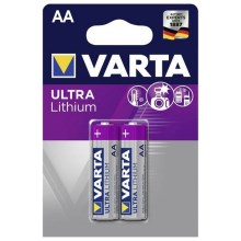 Varta 6106 - 2 gab litija baterija ULTRA AA 1,5V