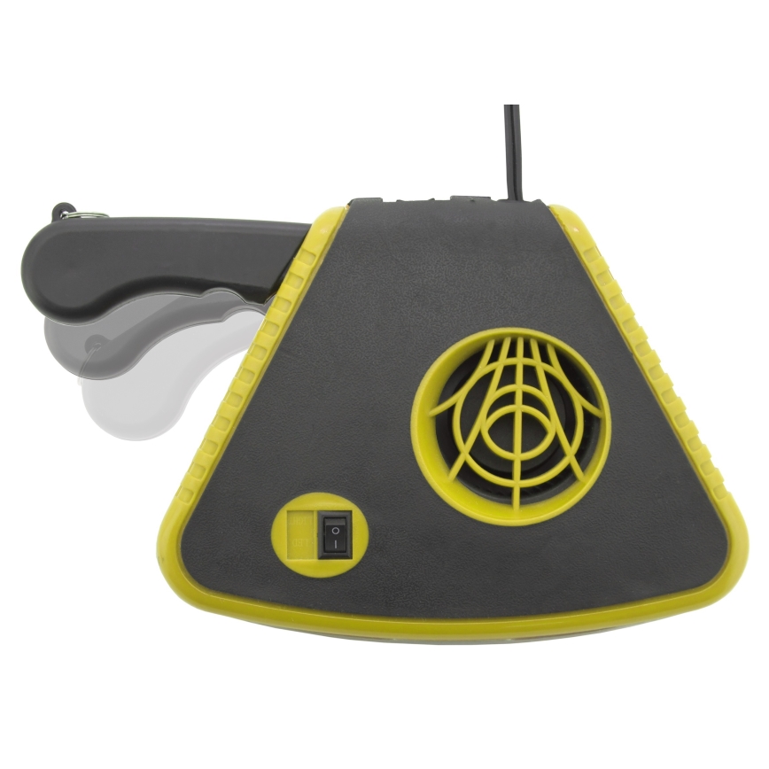Ventilators ar apsildi un LED lampu 3in1 158W/12V