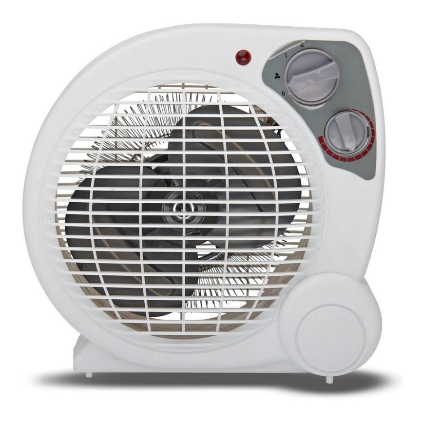 Ventilators ar sildītāju ZEFIR 1000/2000W/230V balts