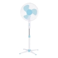 Ventilators uz statīva 60W/230V 125 cm balts/zils