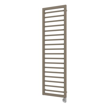 Vertaduro - ADEL vannas istabas radiators ar termostatu, 600 W, 172 x 50 cm, taupe