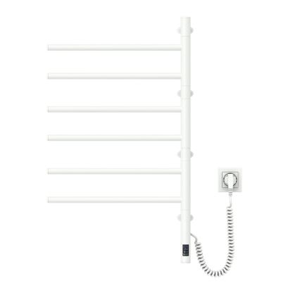 Vertaduro - Elektriskais rotējošais dvieļu žāvētājs ar termostatu ARA 105W/230V 80x49 cm IP44 balts