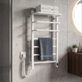 Vertaduro - Elektrisks dvieļu žāvētājs ar termostatu DOR 155W/230V 80x48 cm IP44 balts kreisais