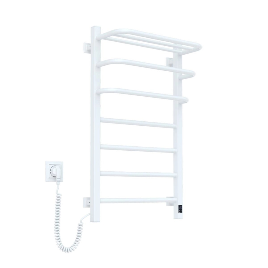Vertaduro - Elektrisks dvieļu žāvētājs ar termostatu DOR 155W/230V 80x48 cm IP44 balts kreisais