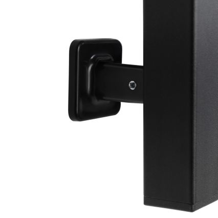 Vertaduro - Elektriskais dvieļu žāvētājs ar termostatu DOR 155W/230V 80x48 cm IP44 melns kreisais