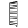 Vertaduro - vannas istabas radiators ar termostatu ADEL, 600 W, 128 x 50 cm, melns