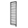 Vertaduro - Vannas istabas radiators ar termostatu ADEL 600 W 172 x 50 cm antracīts