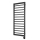 Vertaduro - Vannas istabas radiators ar termostatu ADEL 600W 128x50 cm antracīts