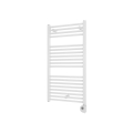 Vertaduro - vannas istabas radiators ar termostatu DENISE, 400 W, 94 x 50 cm, balts